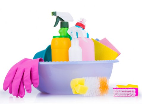 Local cleaner working in a Merton flat or house