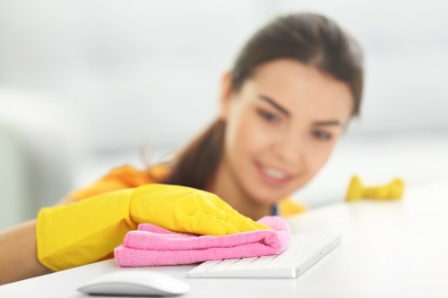 Professional cleaning of tiled and sealed hard flooring in Merton