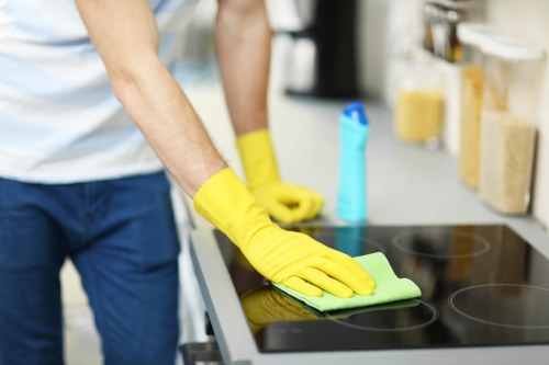 Professional response to an oven cleaning complaint
