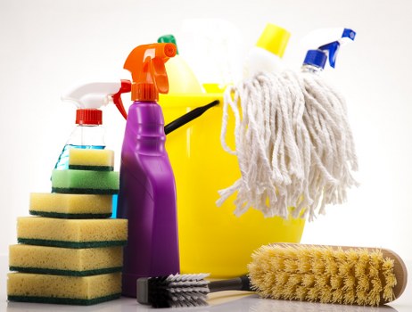 Upholstery cleaning process for a living room sofa in Merton